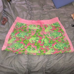 vintage lilly pulitzer coverup skirt